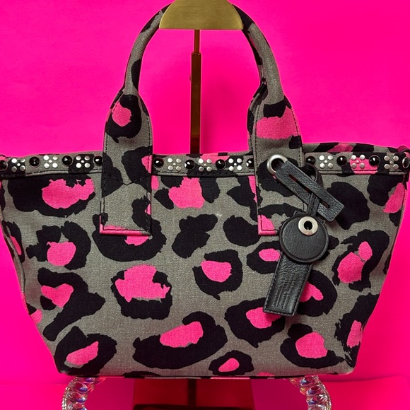 Marc By Marc Jacobs Walk on the Wildside Leopard Print Tote Approx. 16 x 9 x 5 - Picture 1 of 17